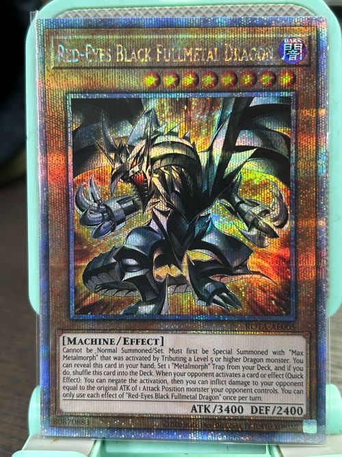 ROTA-AE005 RED-EYES BLACK FULLMETAL DRAGON 真紅眼 黑全金屬龍